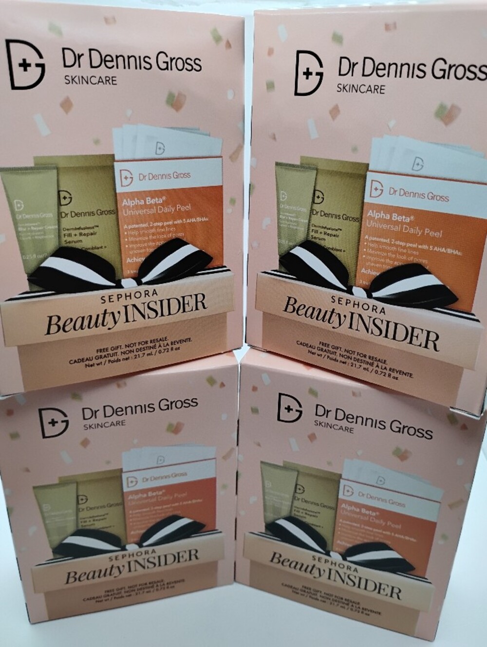 X4 Dr Dennis Gross BeautyINSIDER Skincare Gift Sets